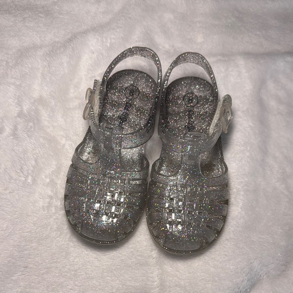 Cat & Jack Silver and Pink Sandals for Kids - Picture 5 of 6